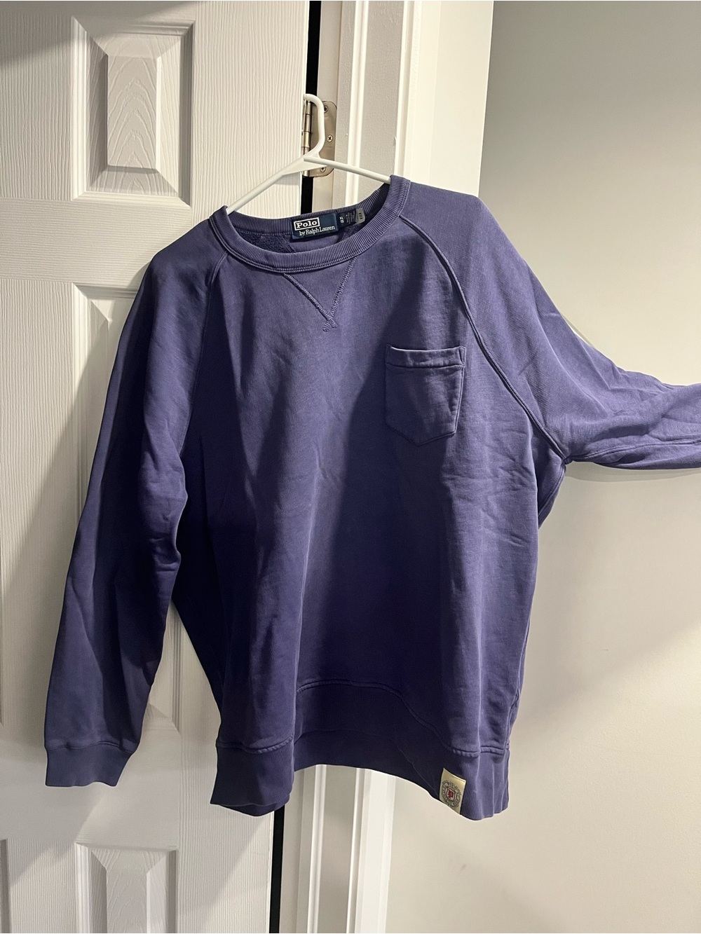 Polo by Ralph Lauren Crewneck Sweatshirt with Chest Pocket